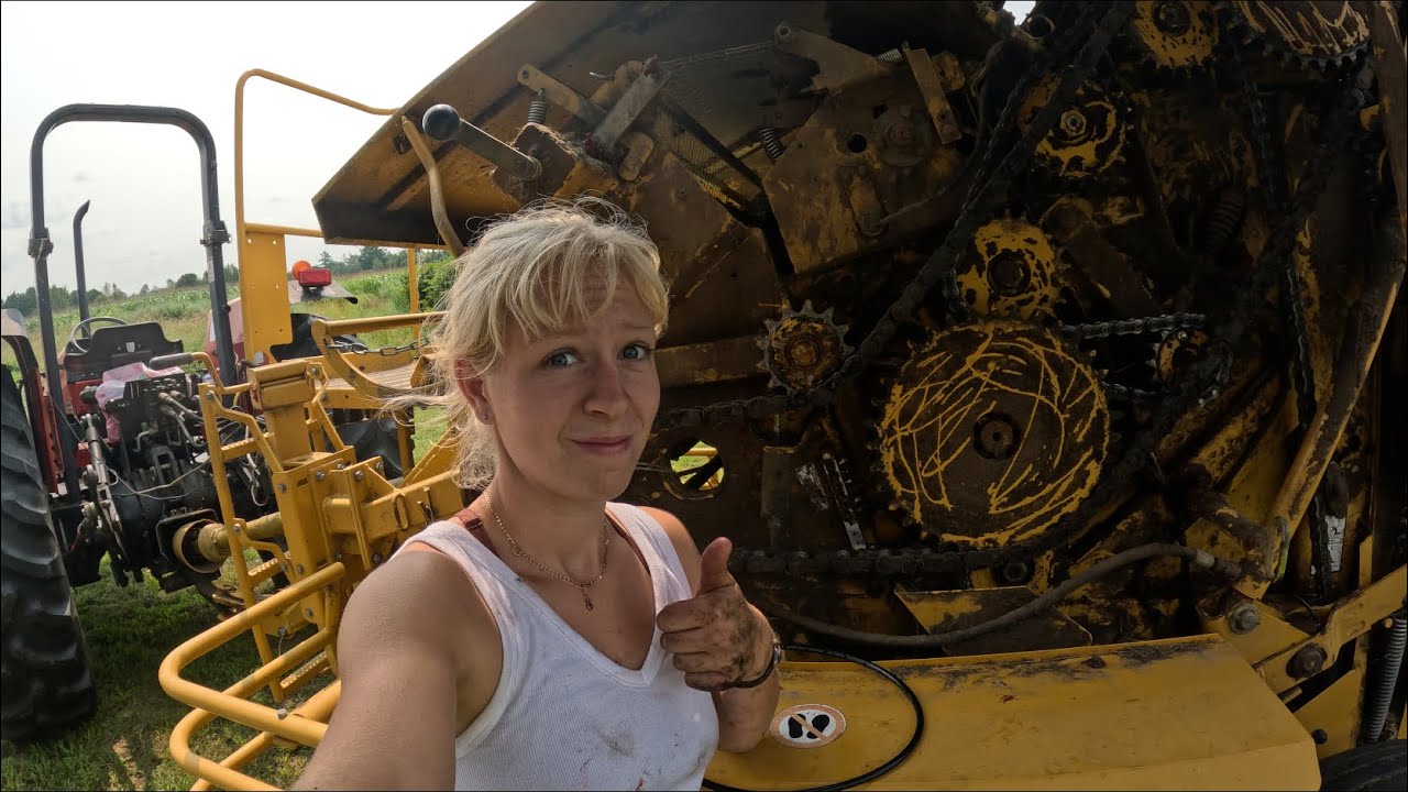 I’m in charge of farm maintenance for a day!…
