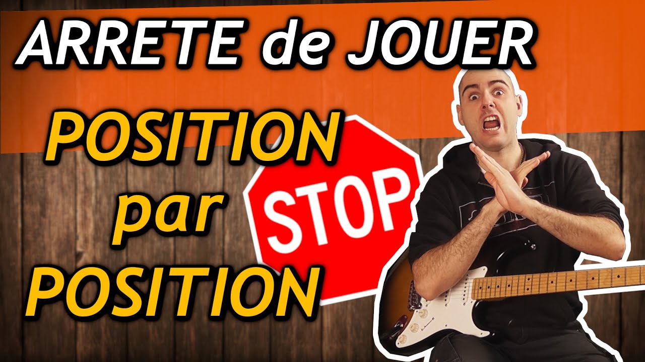 4 PLANS à la GUITARE pour apprendre à se LIBERER DES POSITIONS