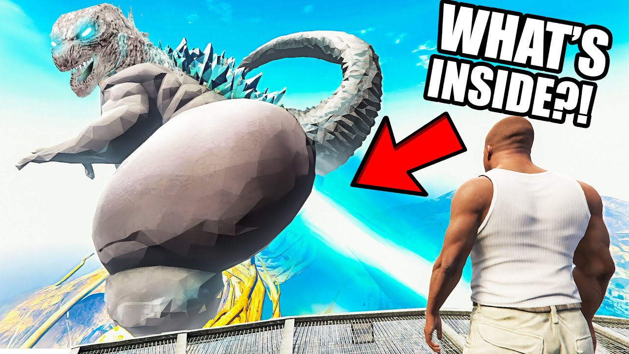What's inside of GYATZilla?! (Godzilla in GTA 5)
