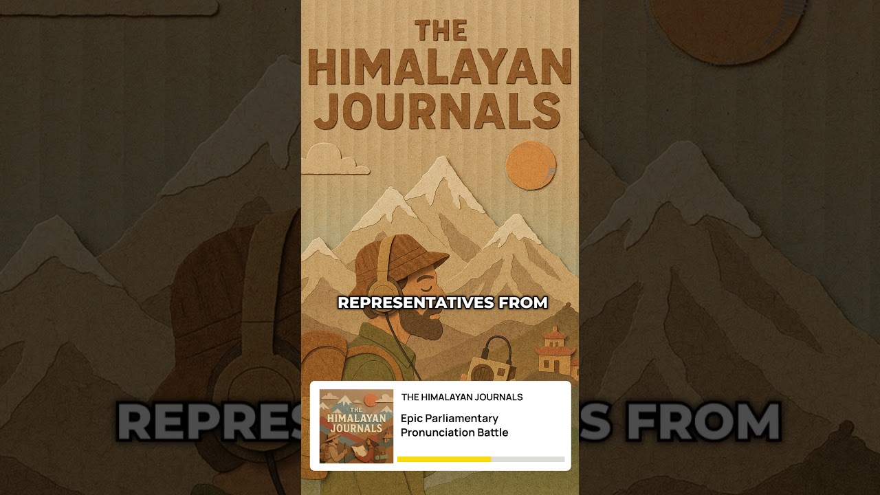 Himalayas And Parliamentary Pronunciation Battle  #history #himalayancultures #facts