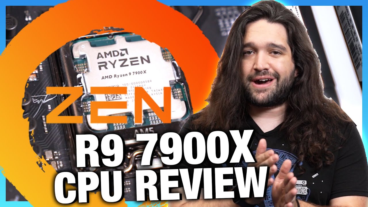 AMD Ryzen 9 7900X CPU Review & Benchmarks vs. R7 1700, 7950X, & More
