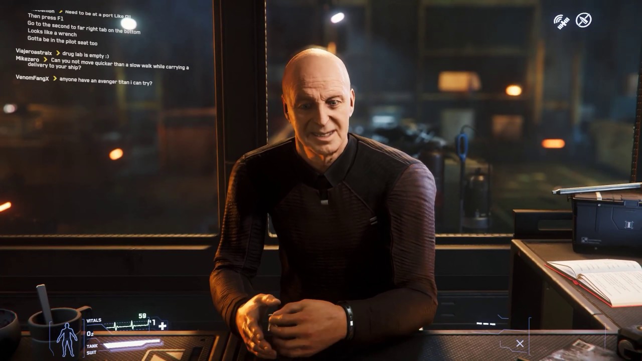 NPC Interaction - Star Citizen 3.3