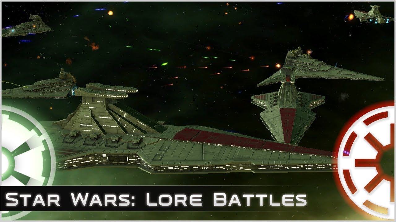 Lore Battles - Imperial Star Destroyers vs Venators [ Star Wars: Legends \ Expanded Universe ]