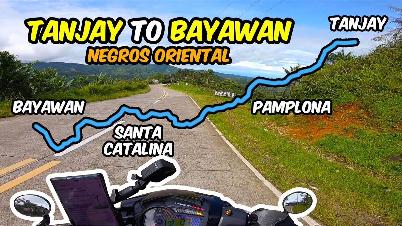Tanjay to Bayawan, Negros Oriental | Pamplona - Santa Catalina Road | Road Trip 2022