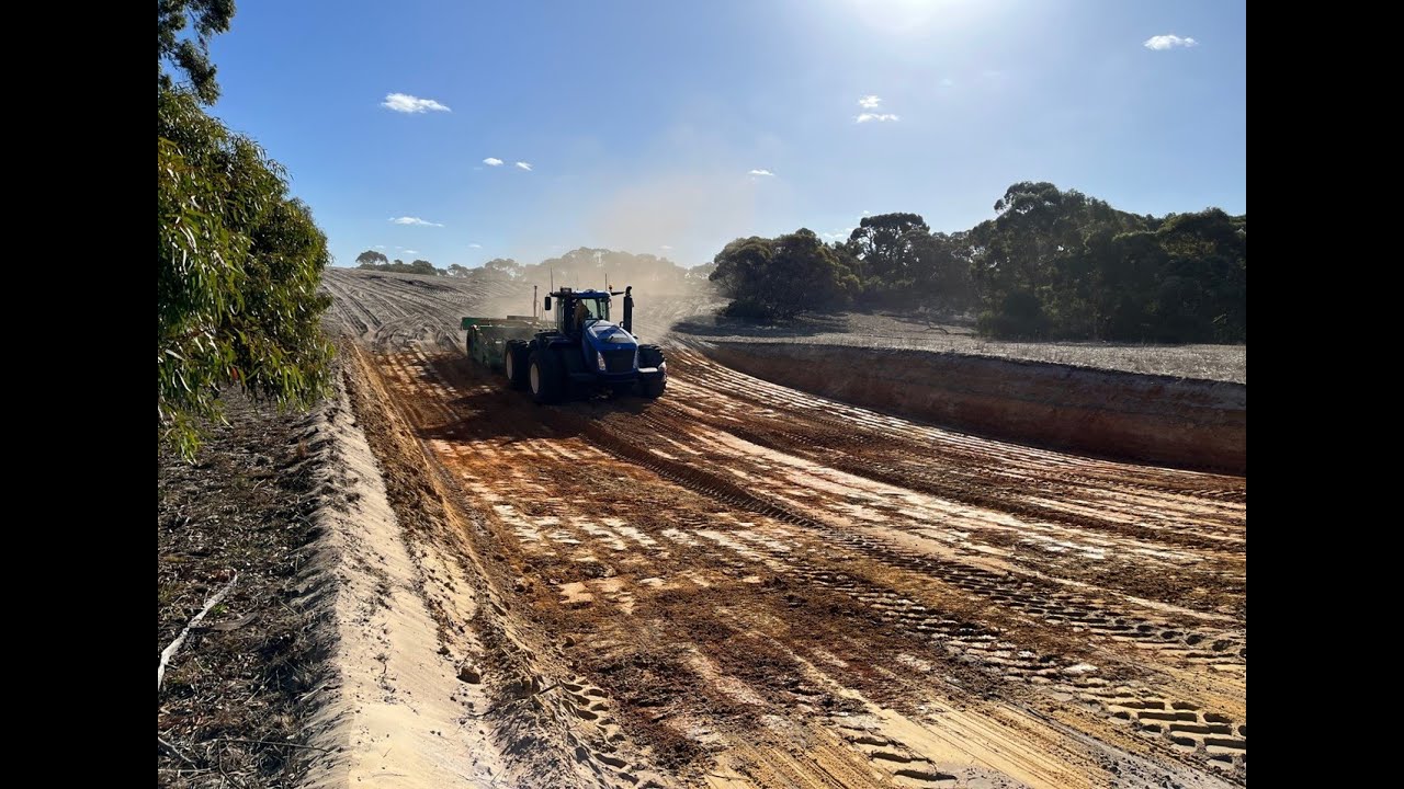 Applying clay to sandy soils for improved soil quality and diversified revenue streams