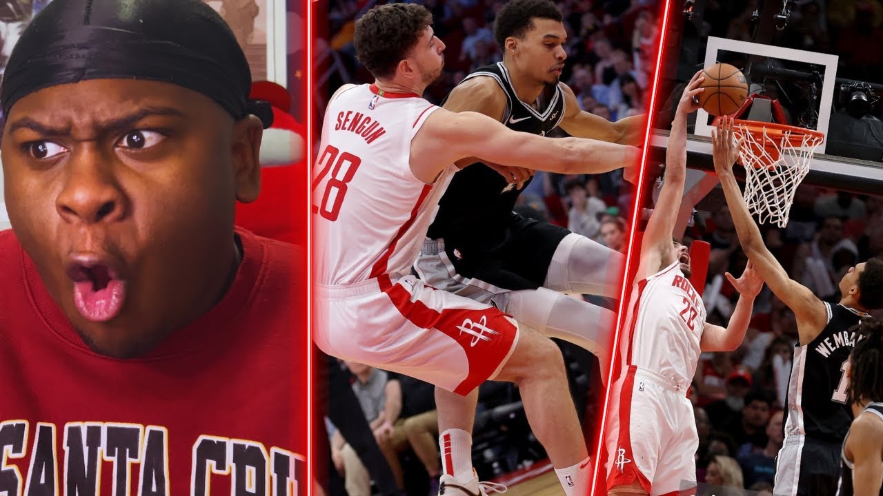 BABY JOKIC DESTROYED WEMBANYAMA! HE TOOK IT PERSONAL! 🔥SPURS VS ROCKETS *REACTION*