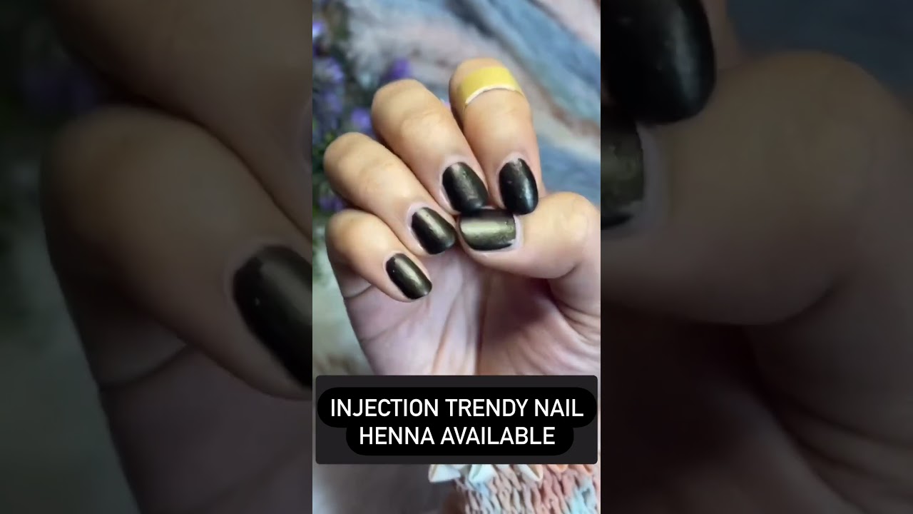 Halal Nail Injection Henna 🥰💅. #nails #henna #mehndi #shorts