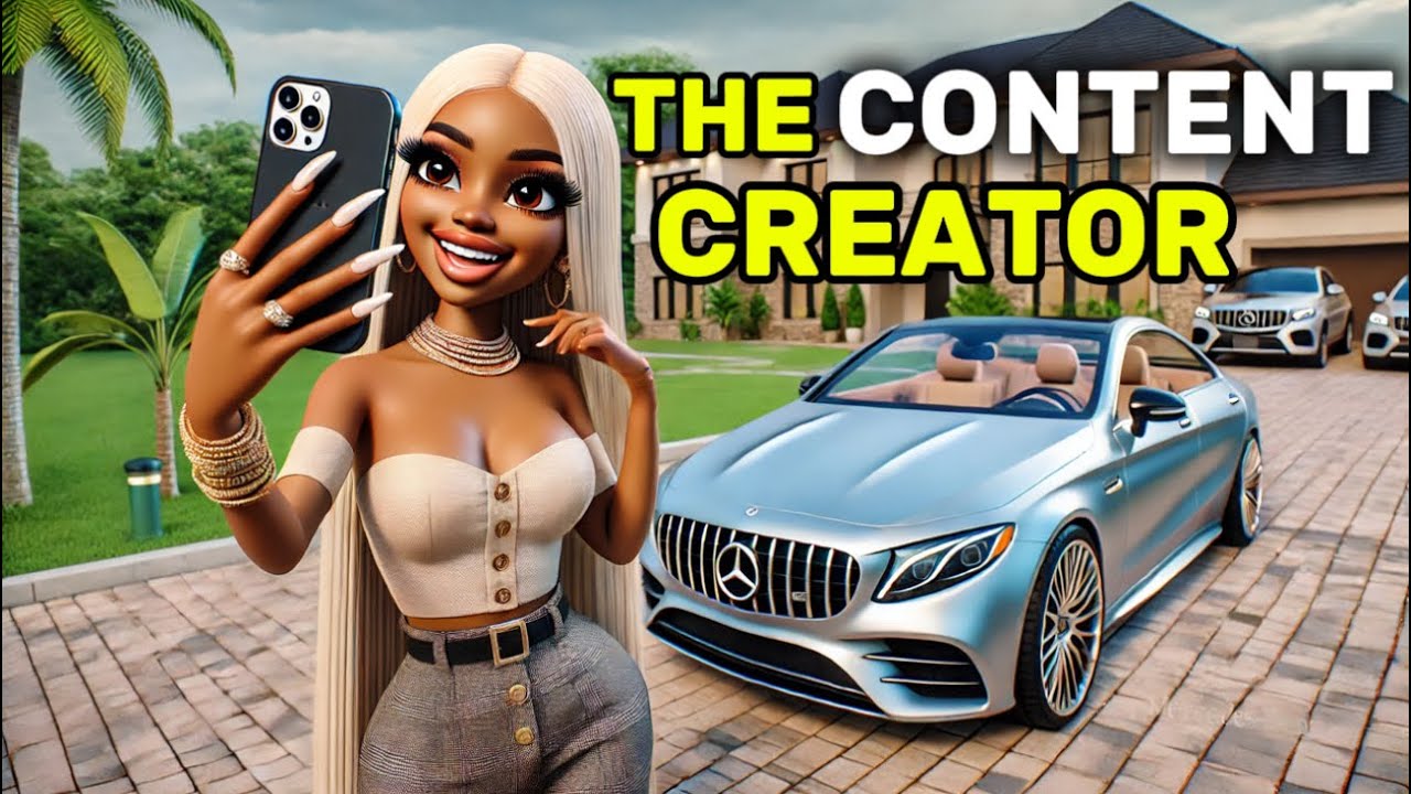 THE CONTENT CREATOR  | SHE LIVED A FAKE LIFE AND&hellip;|#africantales #storytime #moralstories #tales 