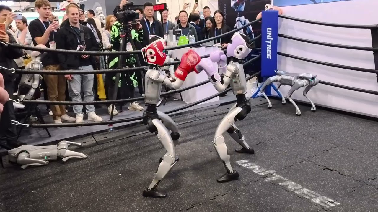 CES 2026 Unitree Exciting Robot Boxing