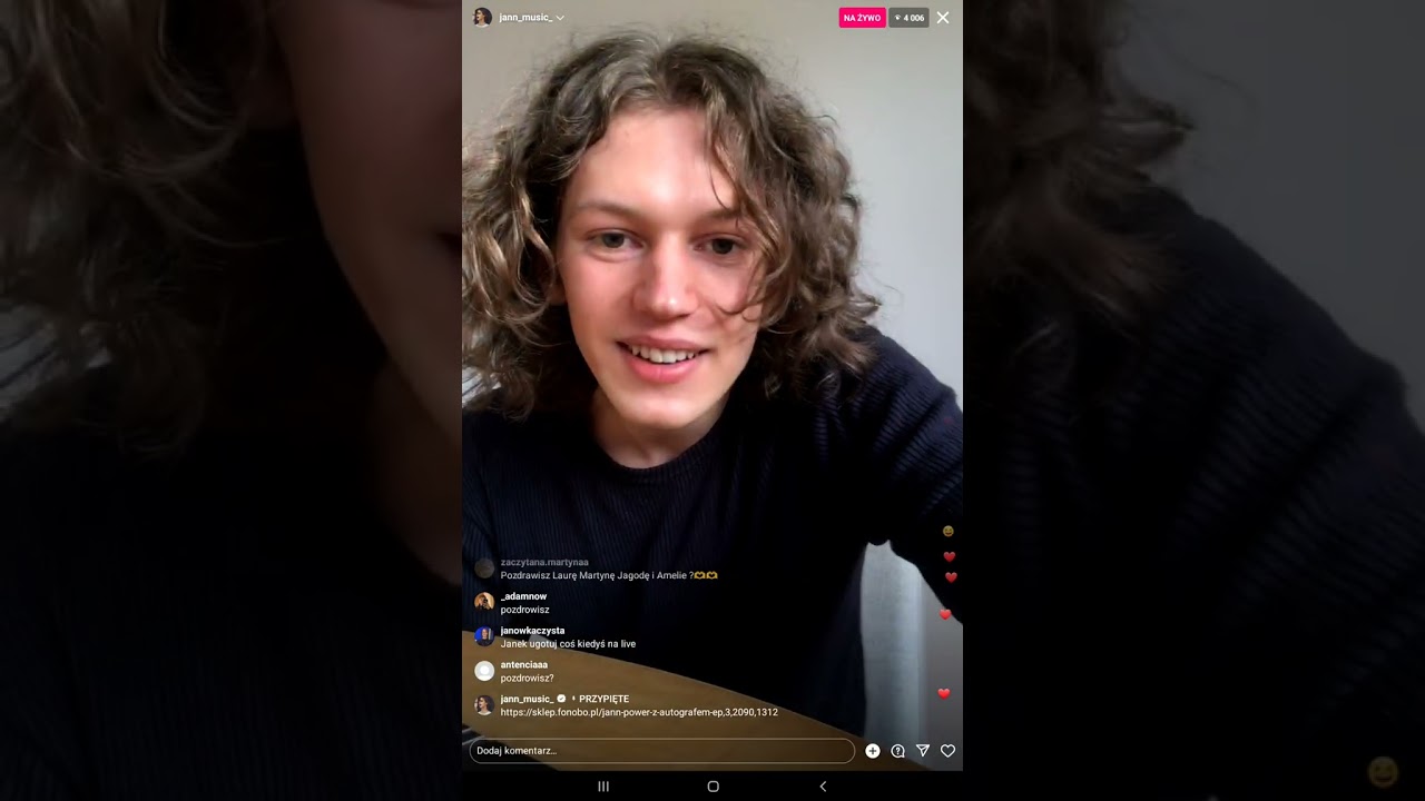 Jann live instagram 15.03