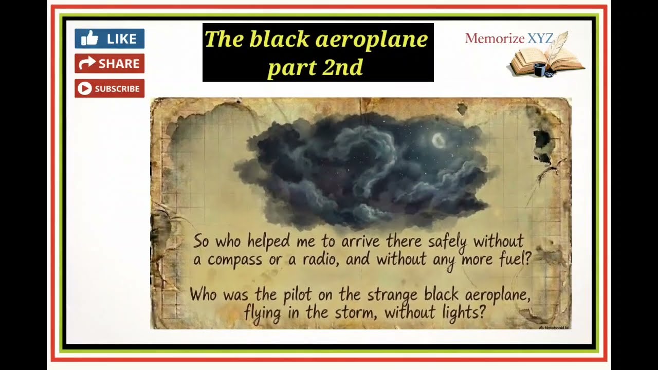 The black aeroplane second part text to translation in Hindi