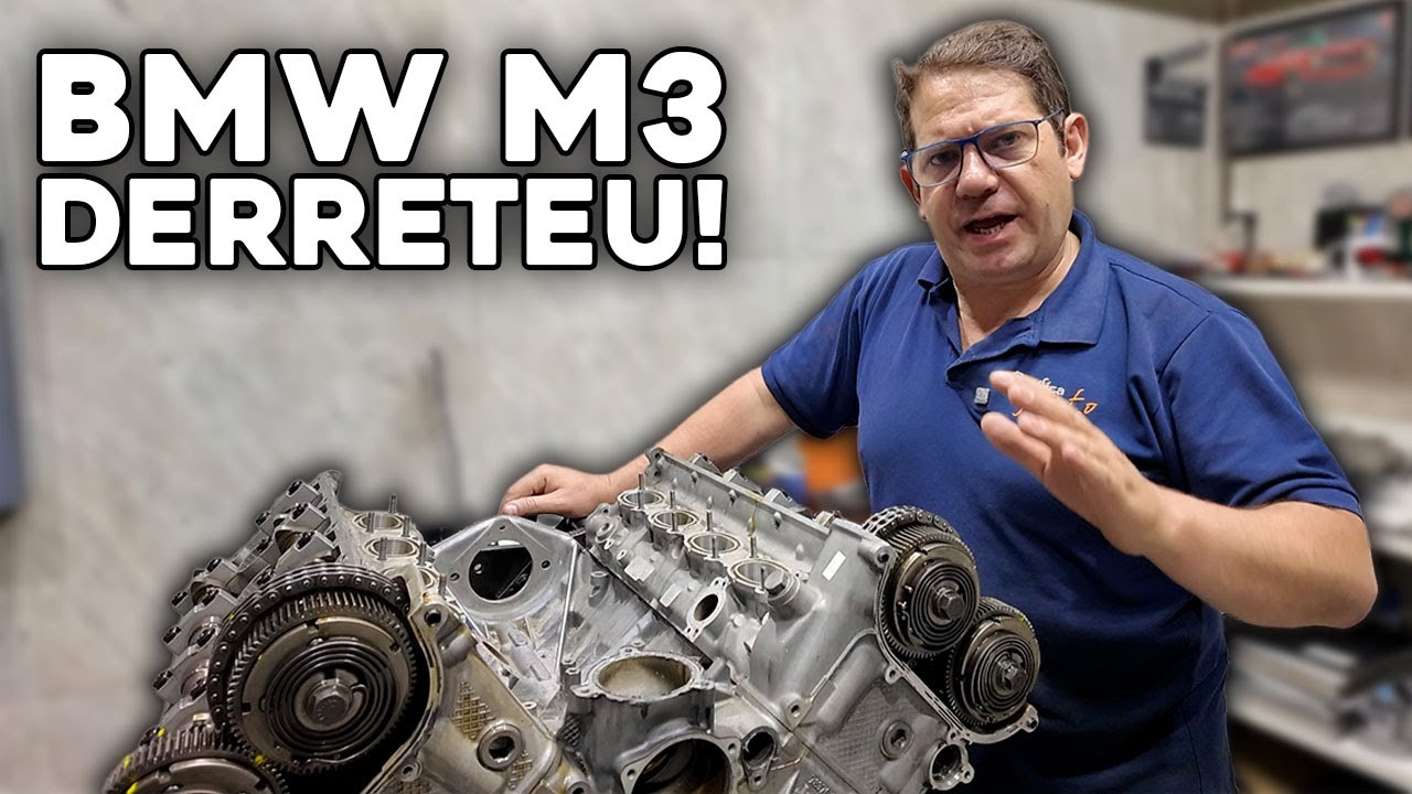 RAIO CAI 3X NO MESMO LUGAR?! AQUI NA RETIFICA SIM!! 3 MOTORES V8 (S65) DE BMW M3!! VAI SAIR CARO 😰