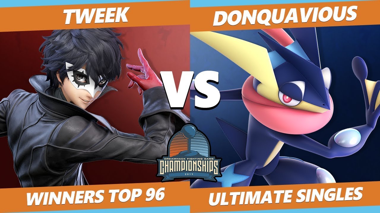 DHATL 2019 SSBU - TSM | Tweek (Joker) Vs. Donquavious (Greninja) Ultimate Tournament Winners Top 96