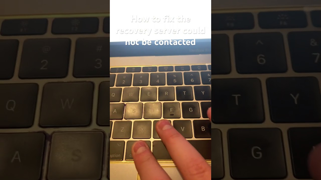 [FIX] The recovery server could not be contacted High Sierra 10.13 #mac #fix #macbook