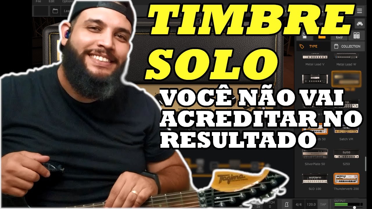 Amplitube 5 Preset Solo | FICOU MUITO BOM