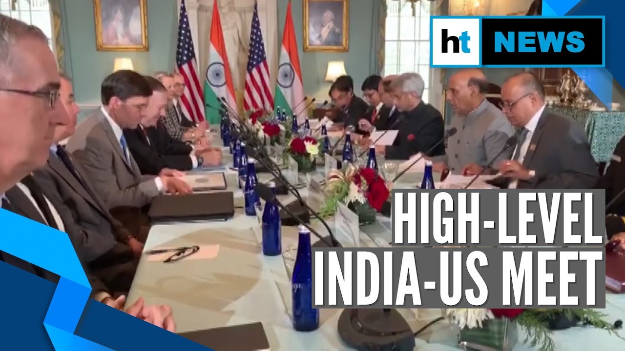 &lsquo;US honours Indian democracy&rsquo;: Pompeo after India-US 2+2 meet
