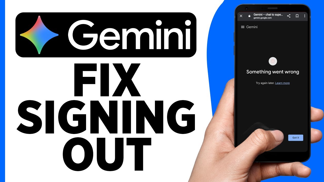 How To Fix Google Gemini From Signing Out | Gemini Login Solution