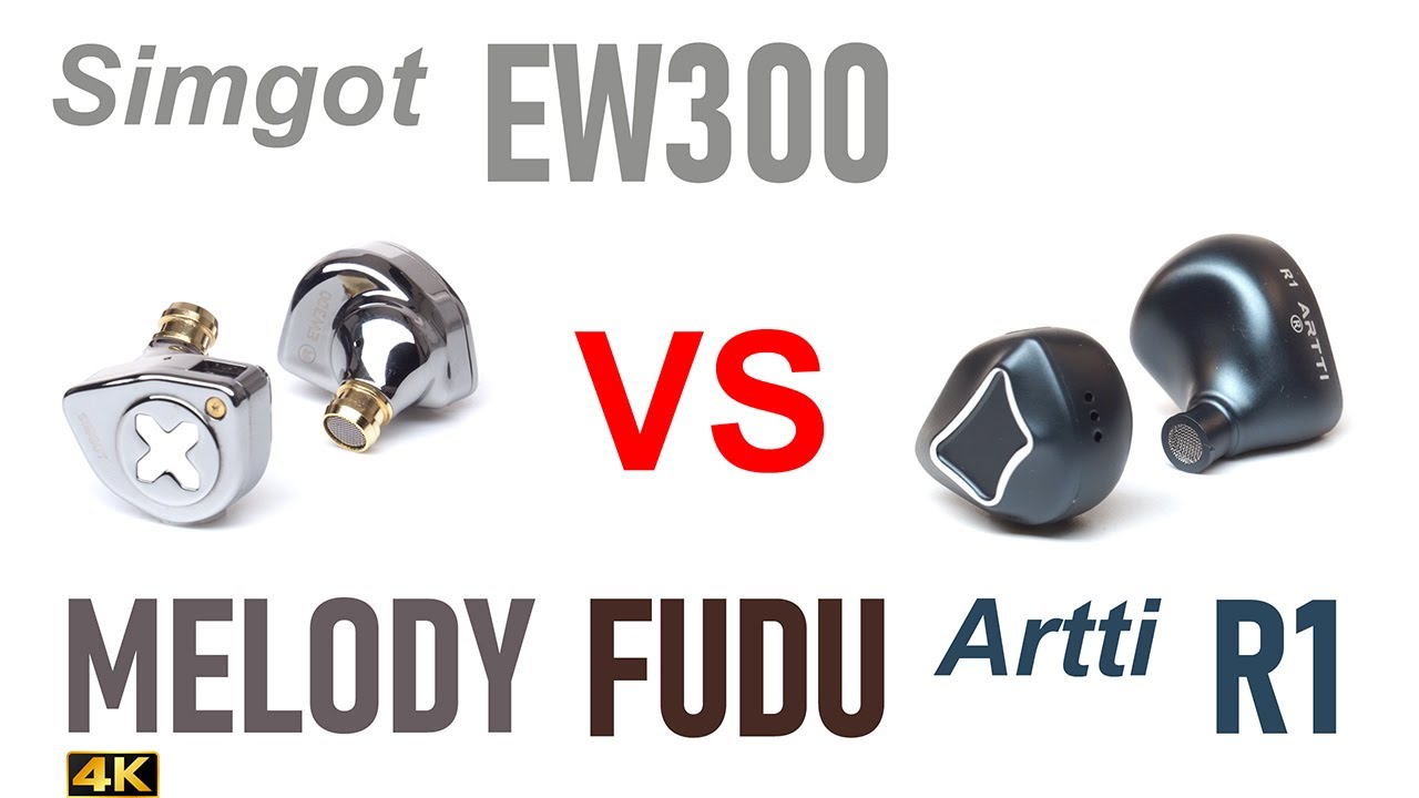 Simgot EW300 vs Artti R1 vs Tangzu Fudu vs Kiwi Ears Melody