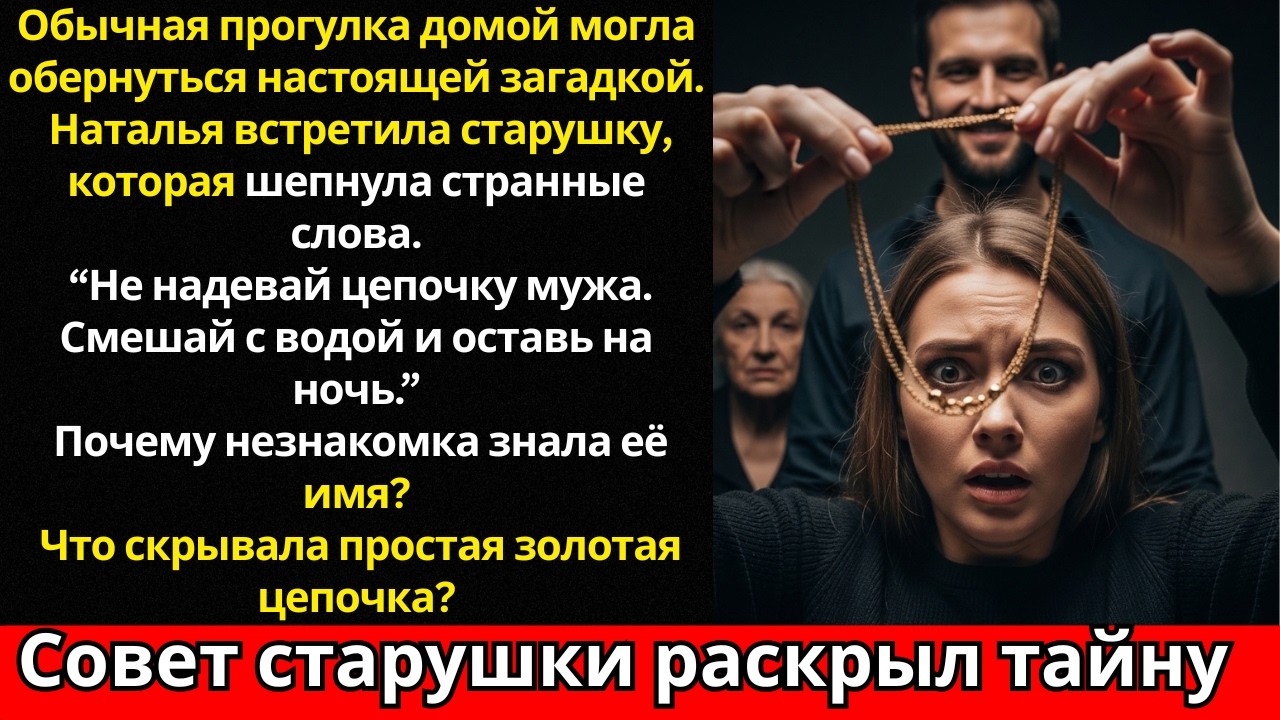 «Странный совет старушки раскрыл тайну подарка мужа»