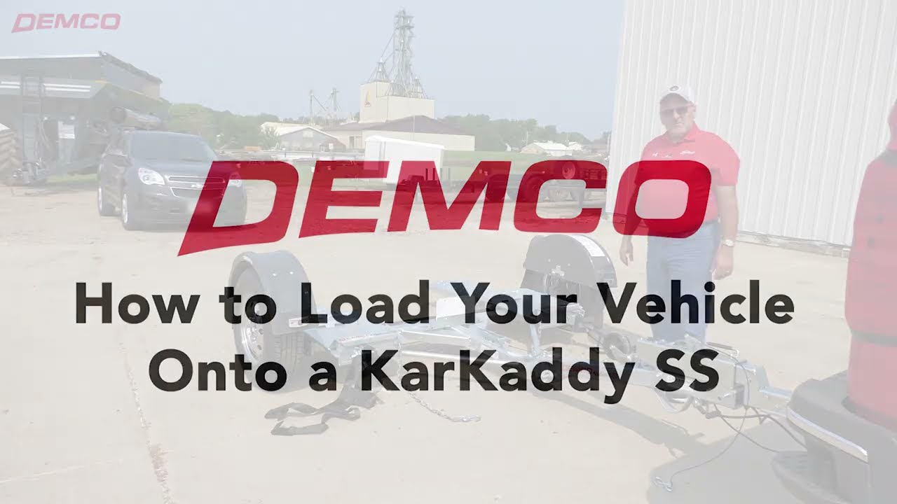 How to Load Your Vehicle Onto a KarKaddy SS