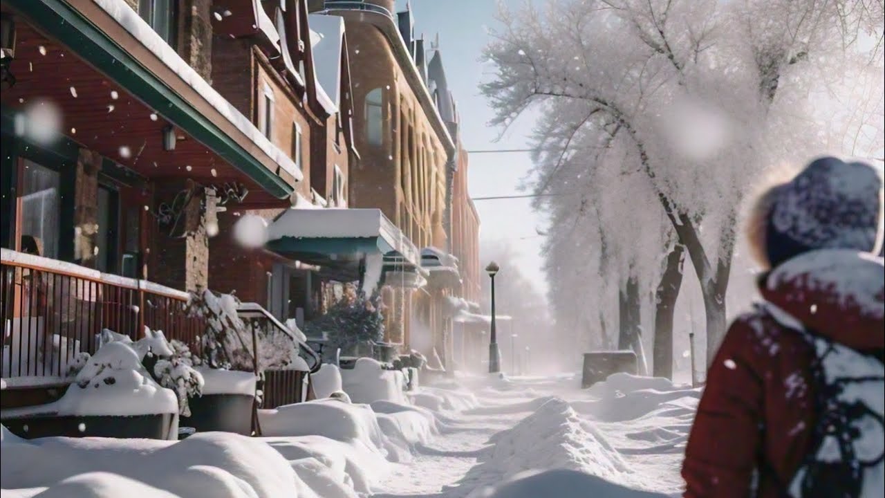 A TYPICAL SNOWY-DAY IN SASKATOON, CANADA (-25&deg;C) ❄️☃️🌨️⛄️