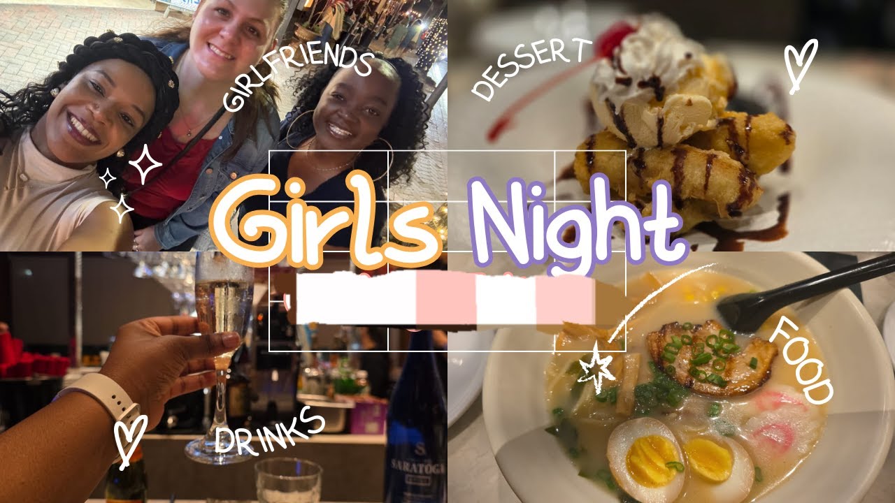 SUSHI, DRINKS AND LAUGHS// VLOG