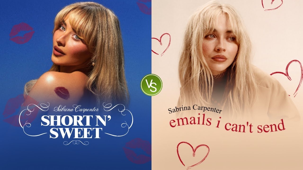 SHORT N' SWEET vs EMAILS I CAN'T SEND | Sabrina Carpenter (ALBUM BATTLE) ⭐ | startingover