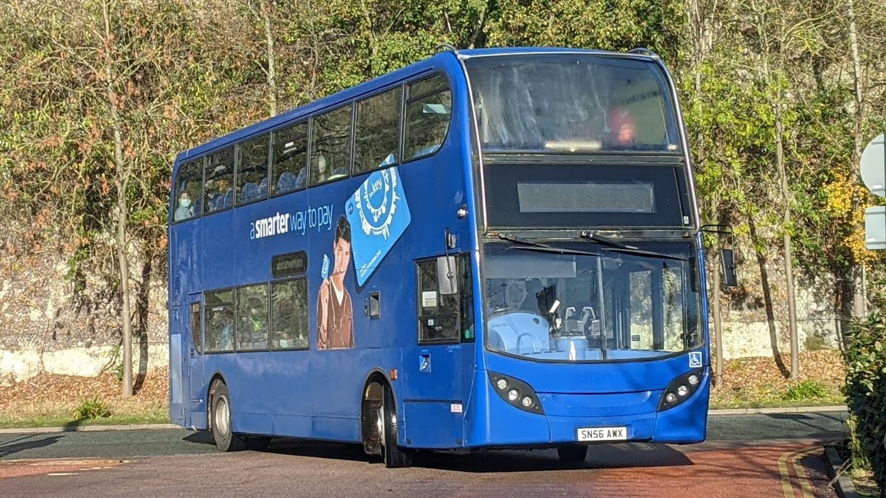 *CHRISTMAS SPECIAL + THRASH* Ensignbus Route X80 Journey | Volvo B7TL / ADL E400 - 1851 (SN56AWX)