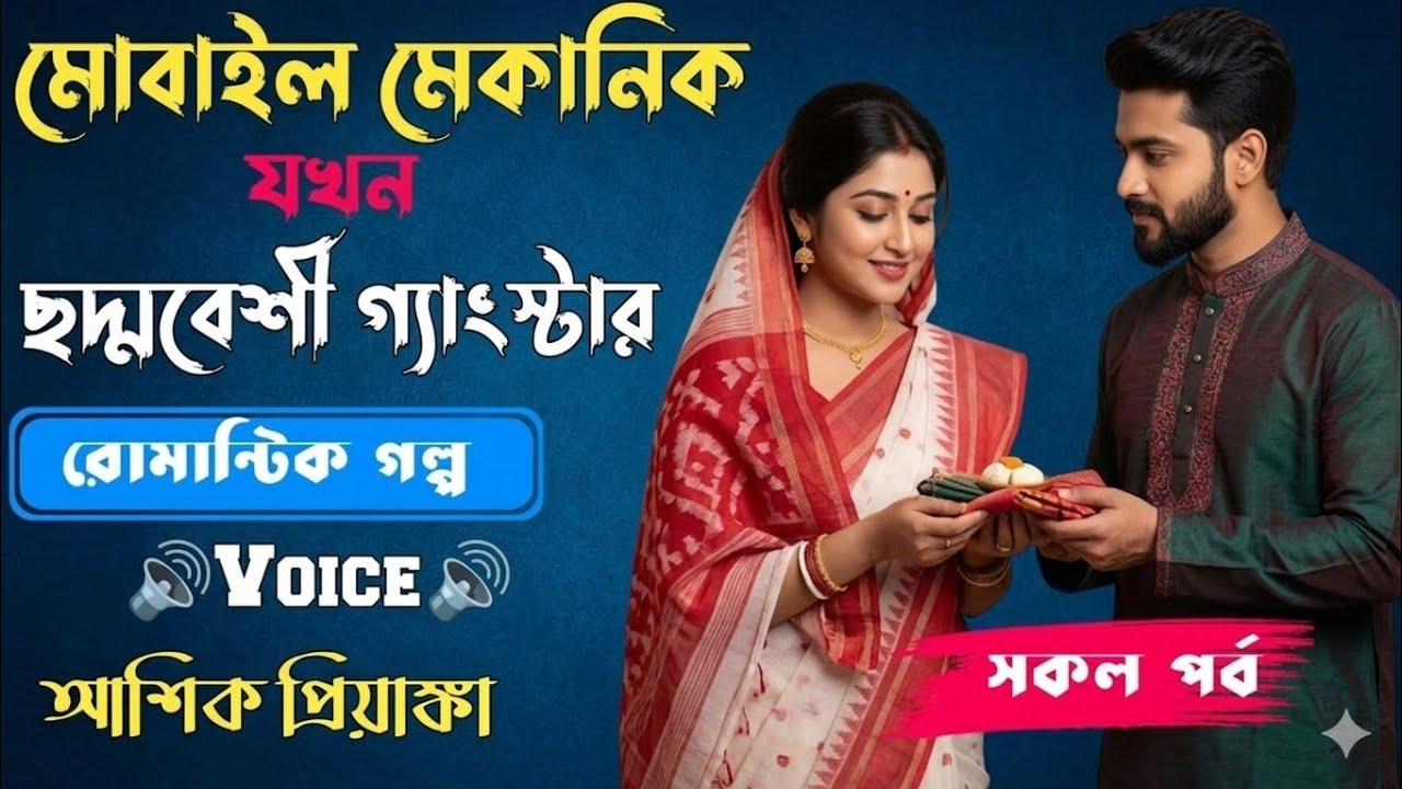 মোবাইল মেকানিক যখন ছদ্মবেশী গ্যাংস্টার ||সকল পর্ব| New Story2026|Voice:Ashik•Priyanka