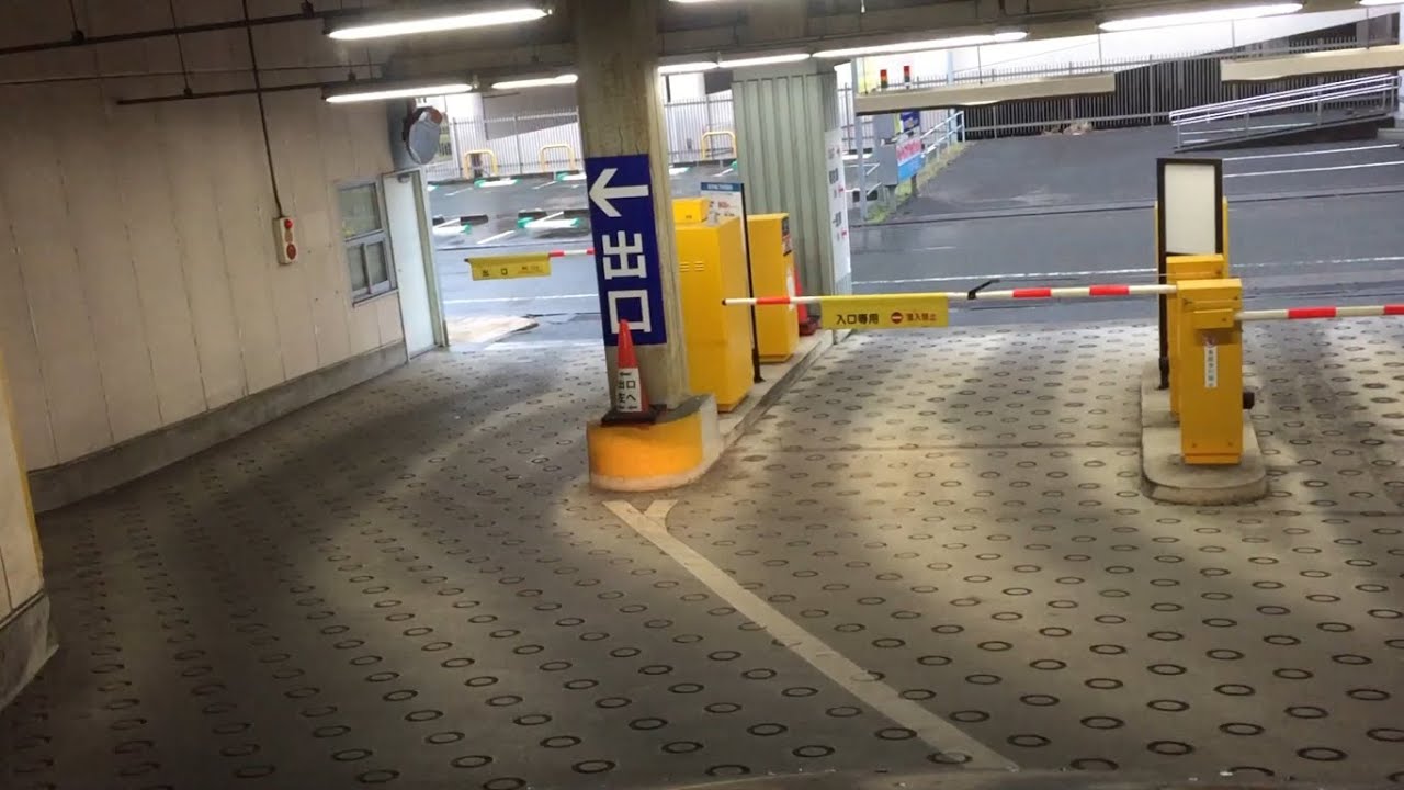 アットパークスクエア浜松 立体駐車場（車載動画）