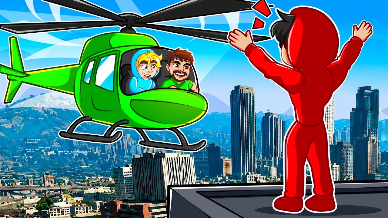 UCIEKAMY PRZED LEONEM przez 24H w GTA 5! *śmieszne*