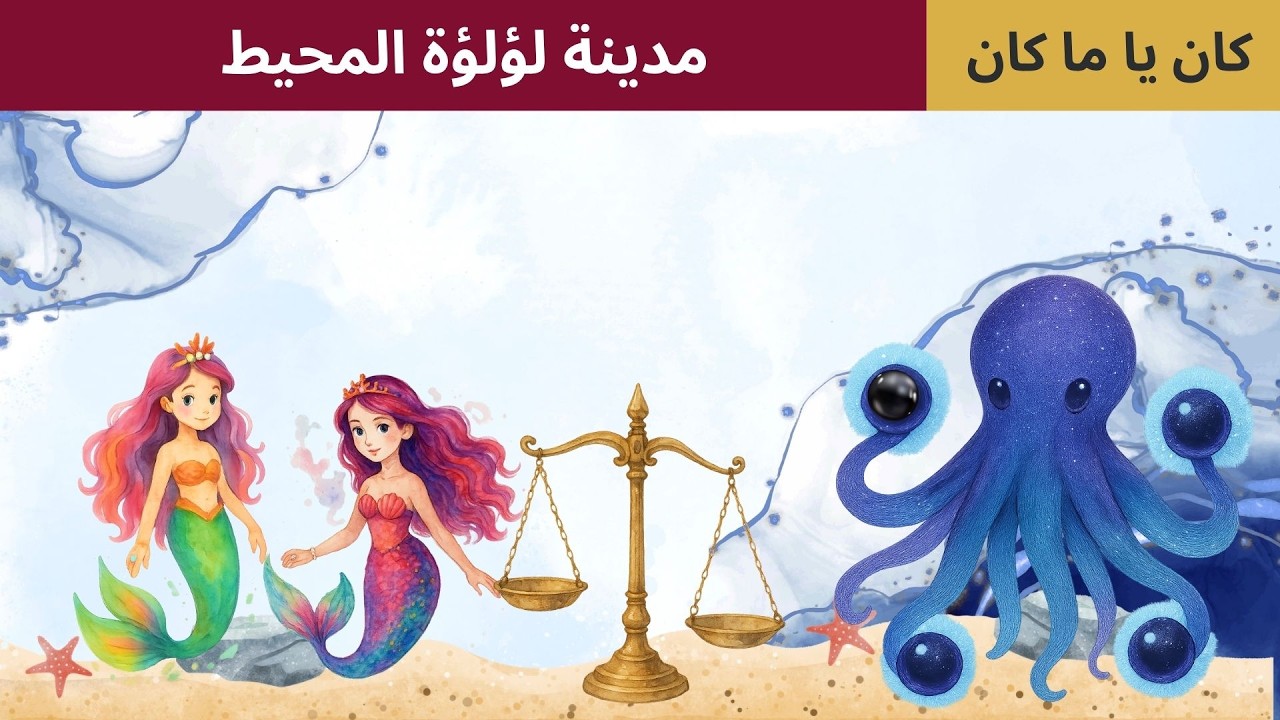لؤلؤة المحيط ⚪✨ قصة عن المحبة والعطاء 🌊🤍 الجزء الأول