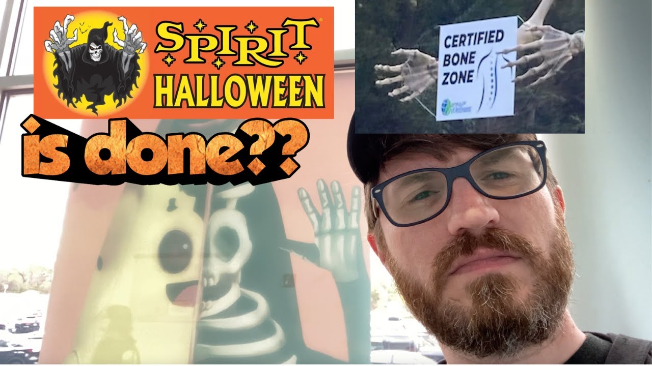 Is Spirit Halloween done?! Help us find out! Or update???