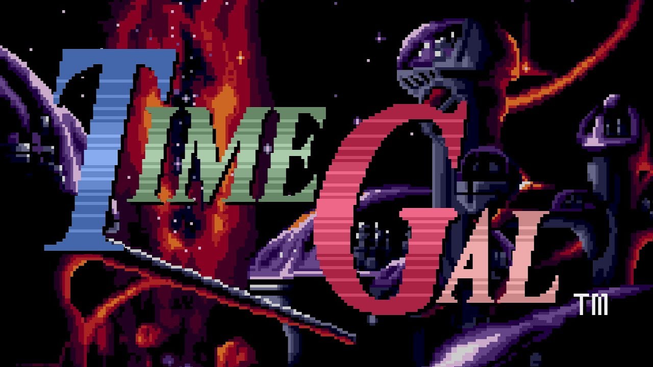 Time Gal — Sega CD — Полное прохождение без комментариев