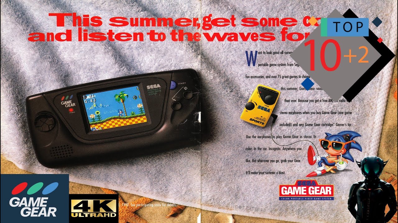 Los 10 + 2 mejores juegos de la fantástica Game Gear!