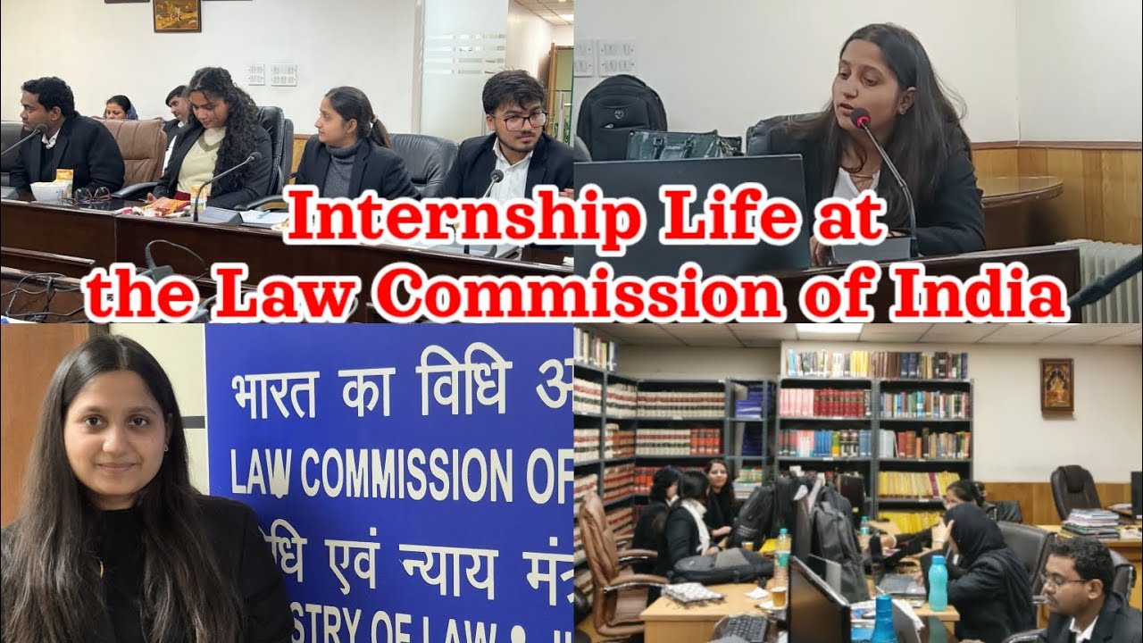 Life at The Law Commission of India| Internship| #youtube #lawcommission #lawstudent #currentaffairs