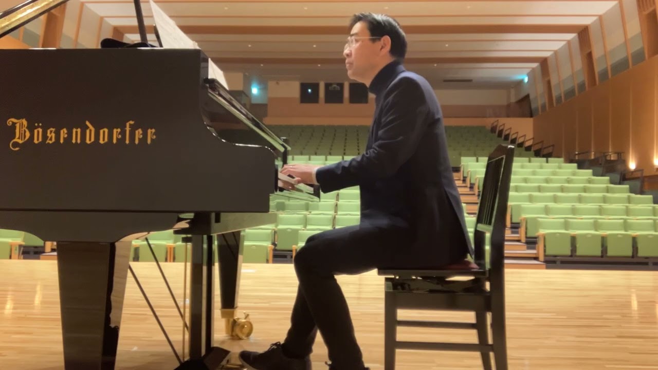 20260221ピアノリレーコンサートリハーサル　ベートーヴェン　ソナタ第1番第2楽章
