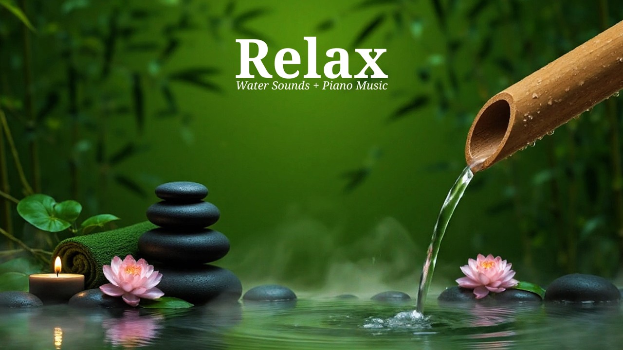 ealing Music with Gentle Water Sounds 🌿 Inner Peace & Stress Reduction, Calm Anxiety & Depression