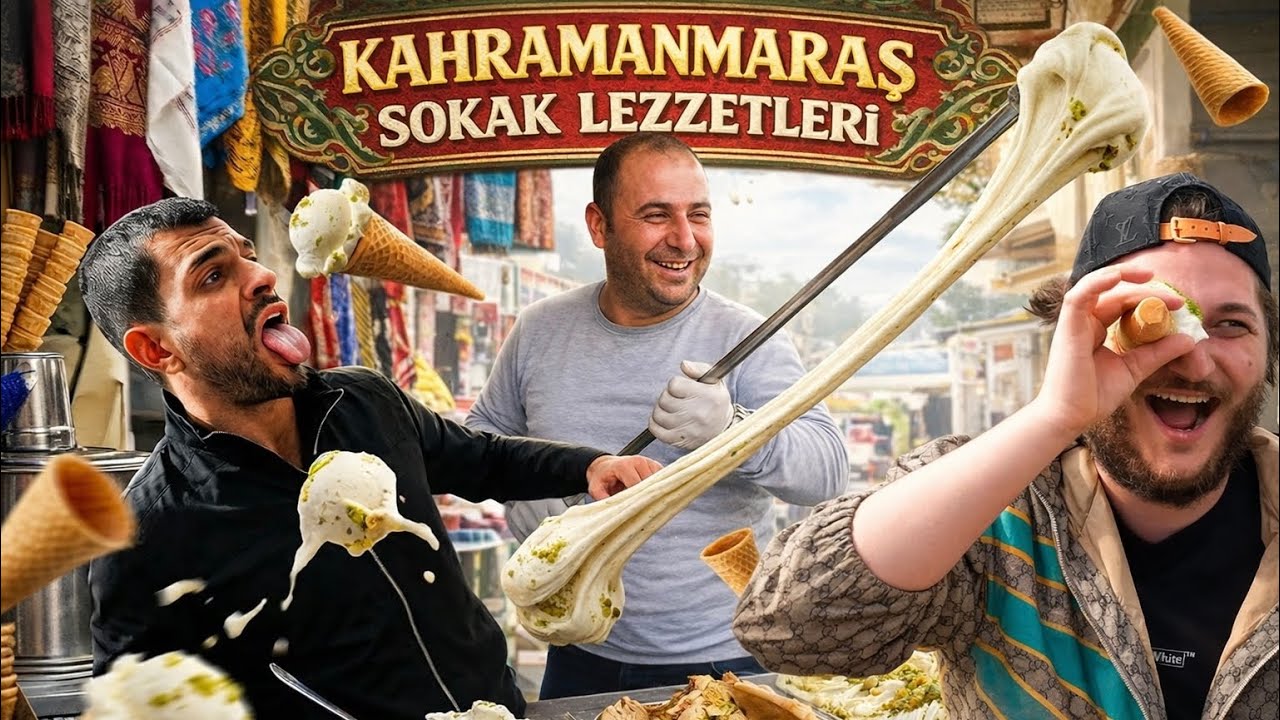 KAHRAMANMARAŞ SOKAK LEZZETLERİNİ DENEDİK ! w/@MesutCanTomay