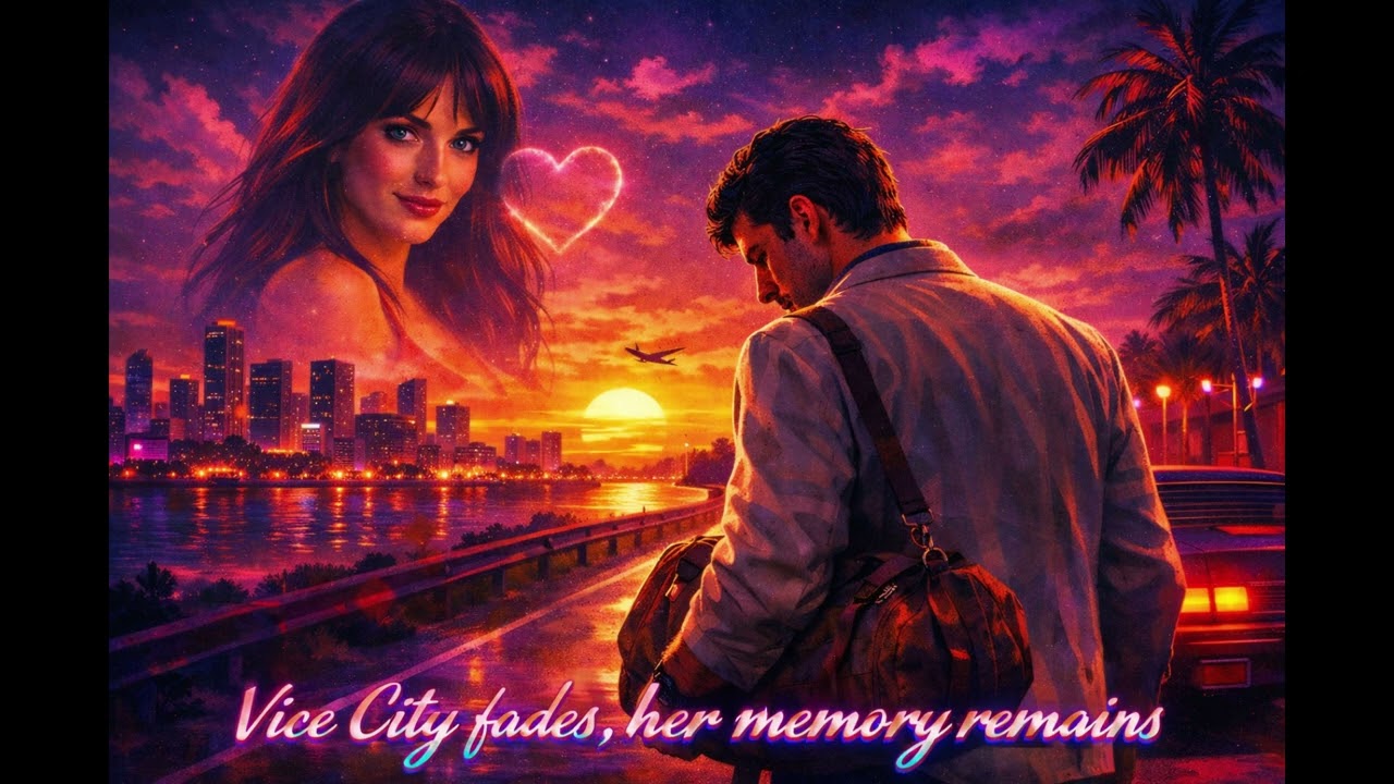GivenToe – Vice City Fades, Her Memory Remains (Cinematic Retrowave)