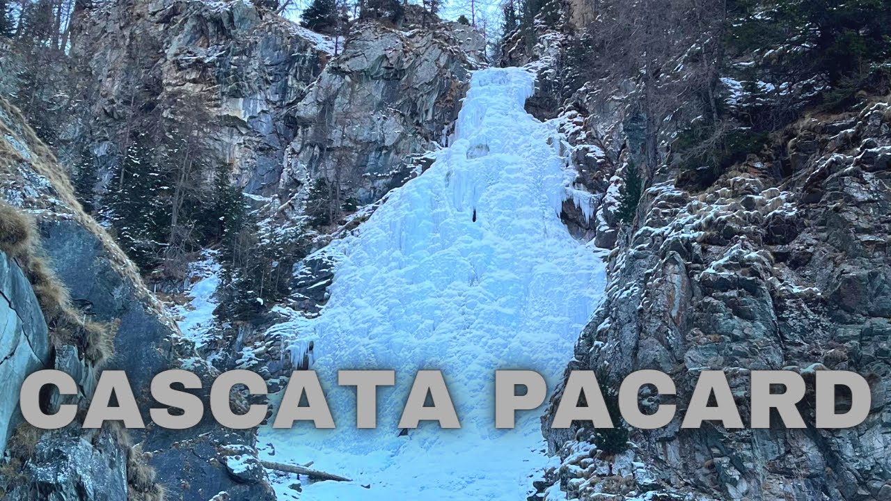 Cascata Pacard - Ice Climbing - Da Estoul (Brusson - AO) 4K
