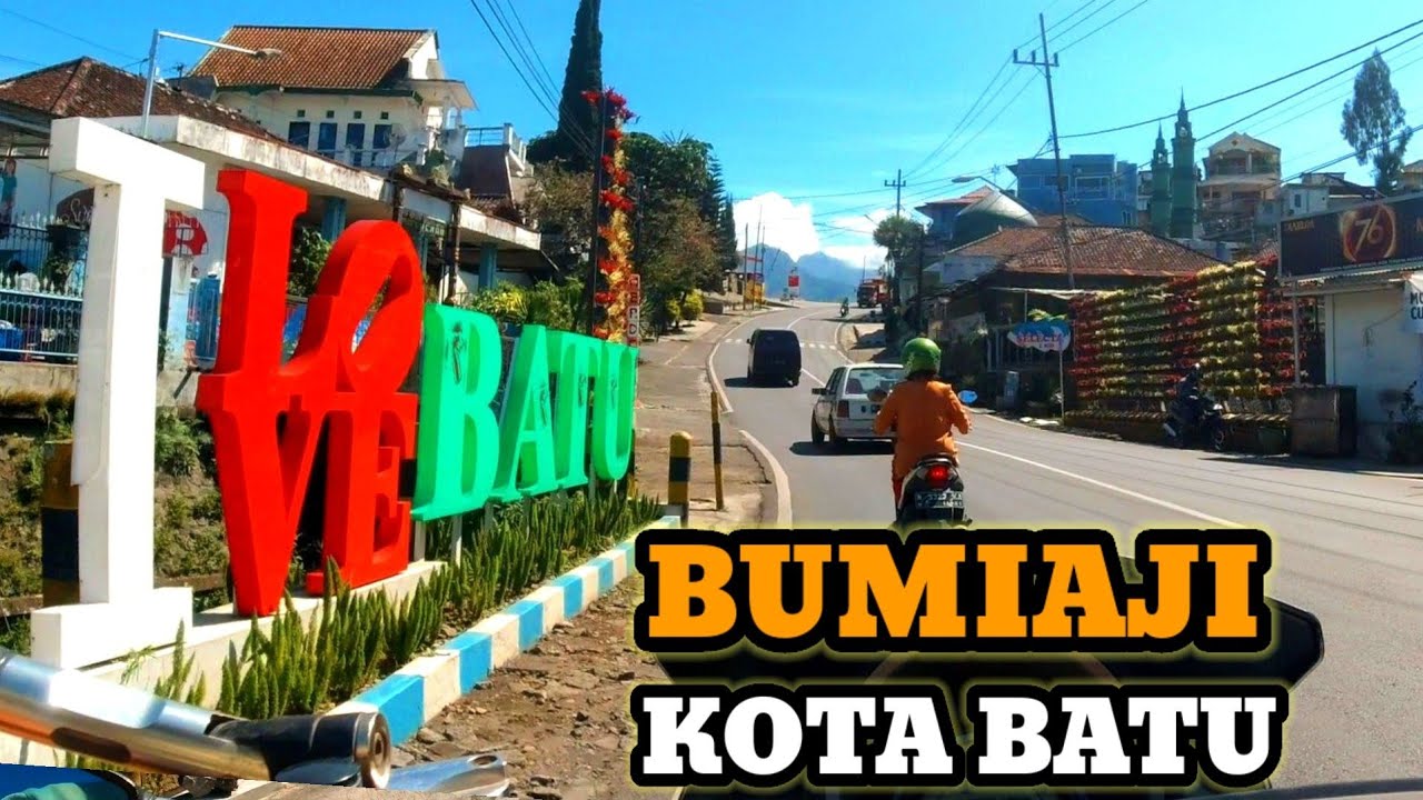 KECAMATAN BUMIAJI KOTA BATU || motovlog malang terbaru 2022