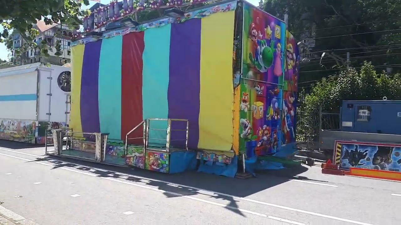 Montajes de atracciones de feria en Santurtzi Jaiak El Carmen 2024