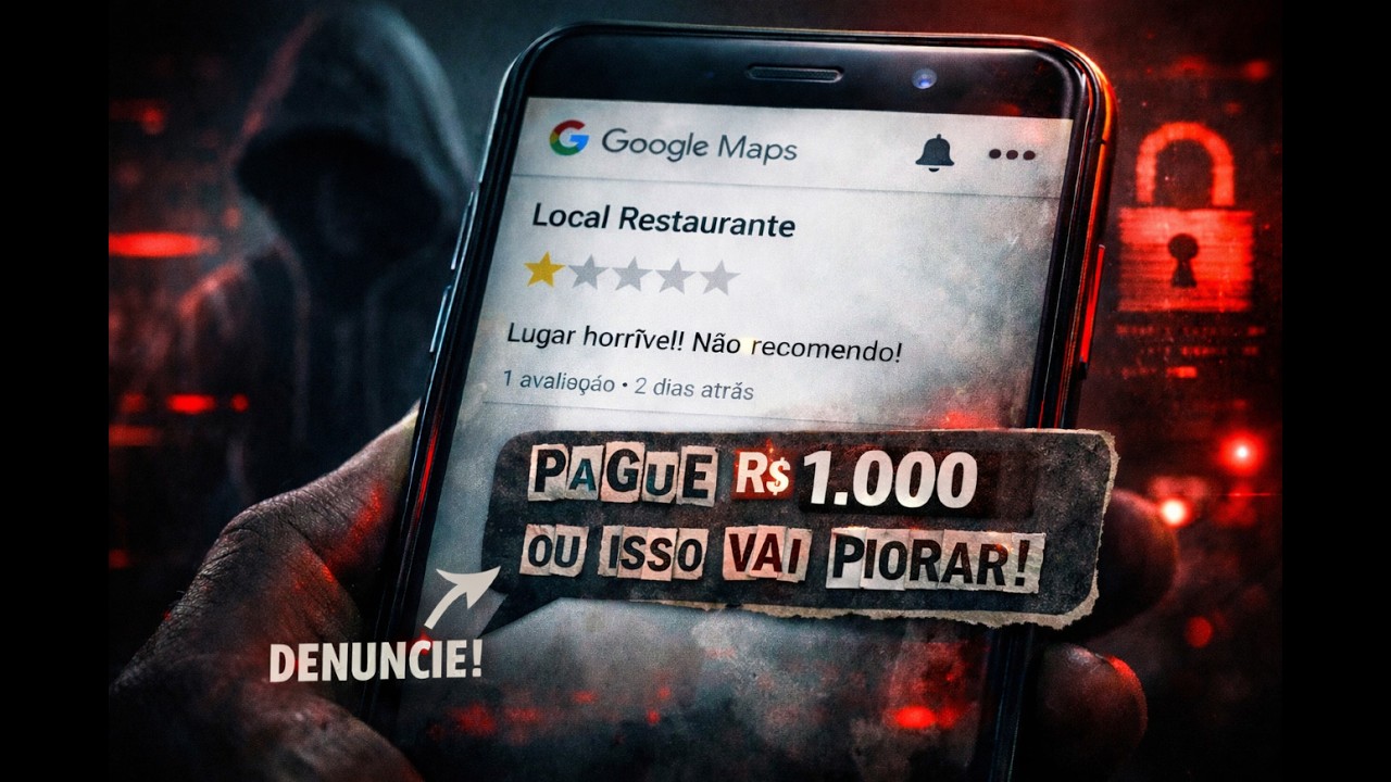 Ataque de Avaliações Falsas no Google? Como Denunciar Extorsão e Chantagem