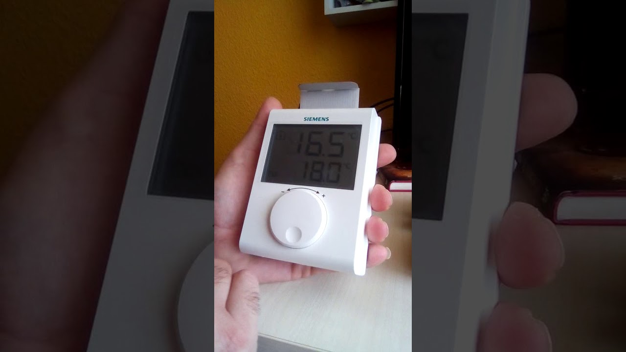 Conexión termostato Siemens rdh100