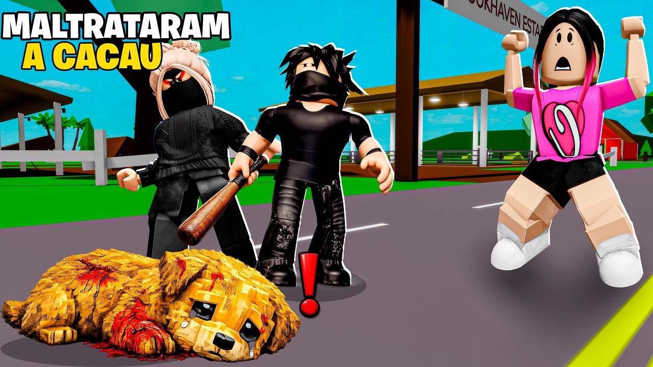 NOSSA CACHORRINHA APANHOU EM BROOKHAVEN RP!
