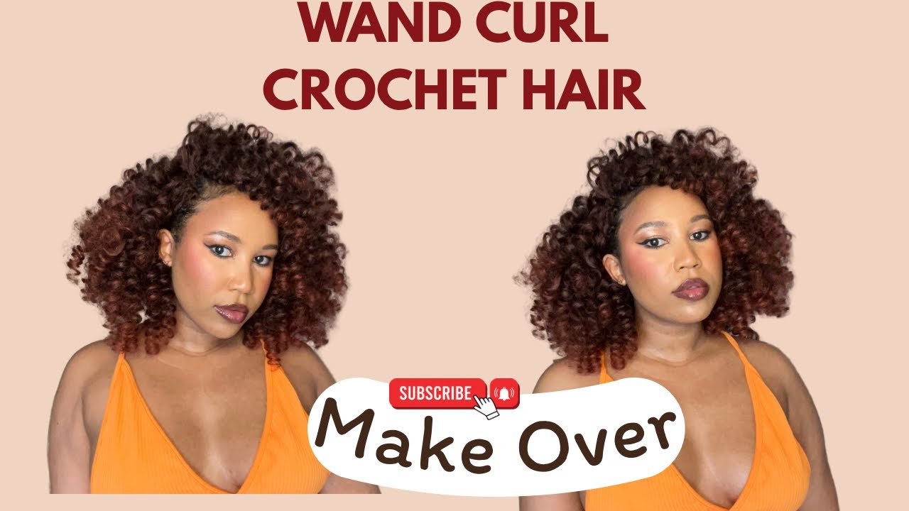 HOW TO BE A RED HEAD UNDER $25 |NATURAL WAND CURL JAMAICAN CROCHET HAIR