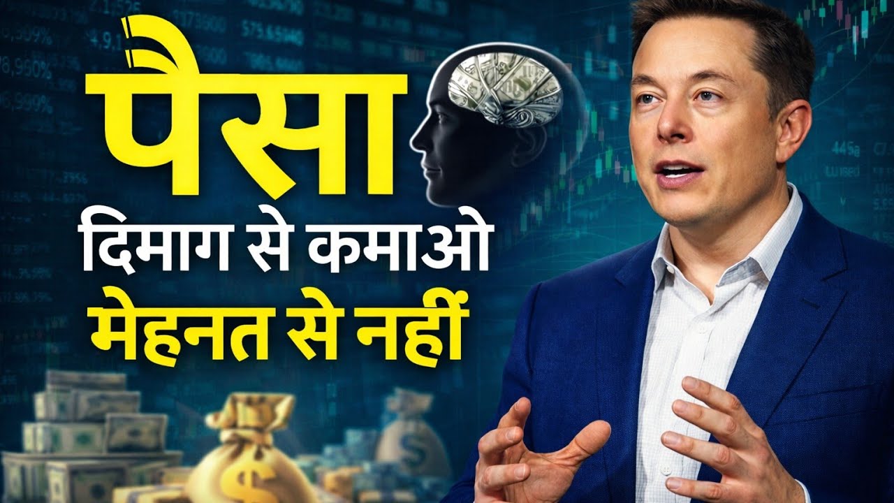 गरीबों की तरह जीना छोड़ो – पैसा दिमाग से कमाओ, मेहनत से नहीं | Money Psychology Truth