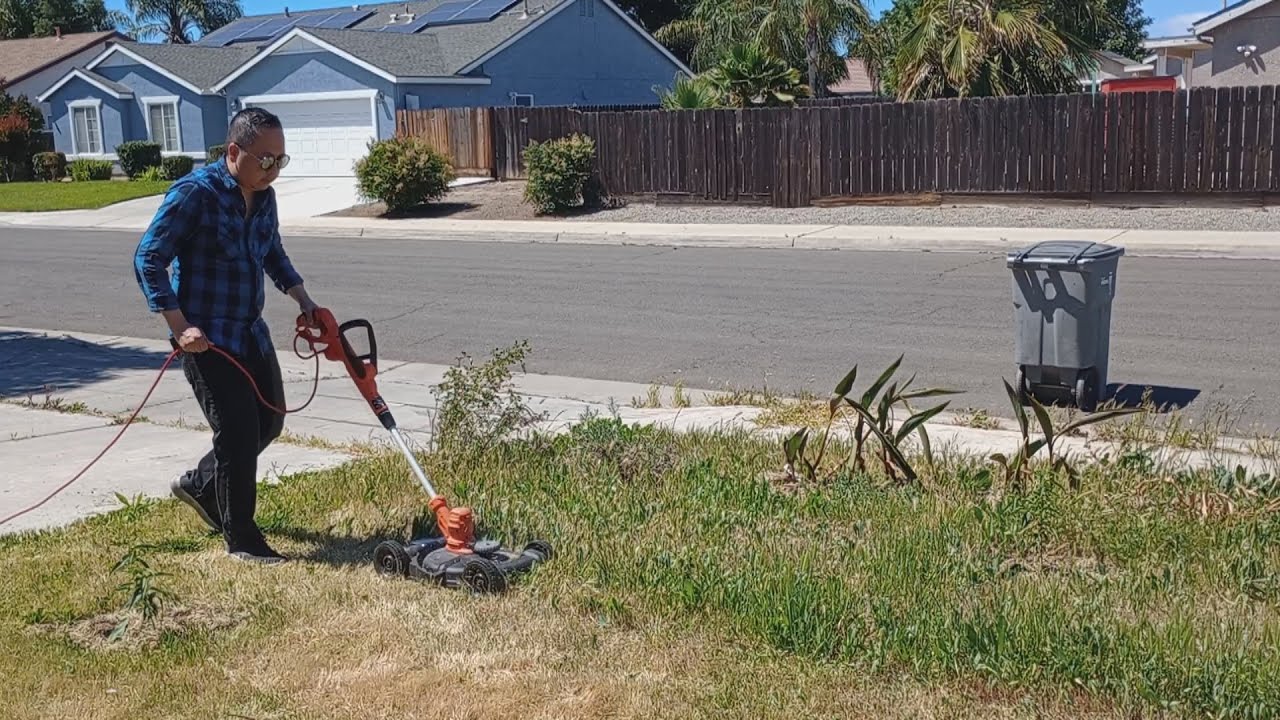 BLACK+DECKER 3-in-1 Corded Compact Lawn Mower
