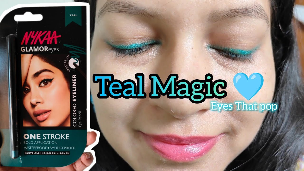 Nykaa Glamoreyes Eyeliner Honest Review | Smudgeproof & Waterproof Test 🔥
